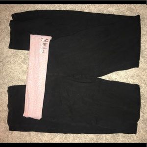 Victoria’s Secret pink flare yogas
